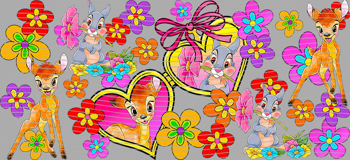 16oz Disney style-D-2173